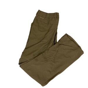 Columbia Convertible Hiking Pants Zip Off Cargo Khaki Tan Women's Size 12